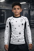 Youth Ghost White Team Wells Rashguard