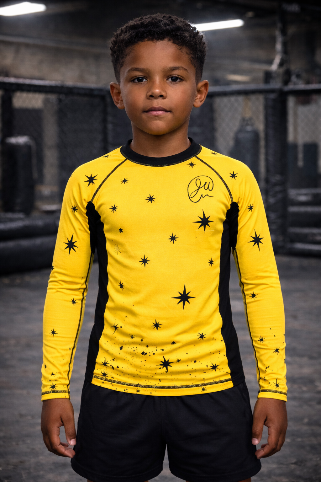 Youth Winner's Gold Team Wells Rashguard