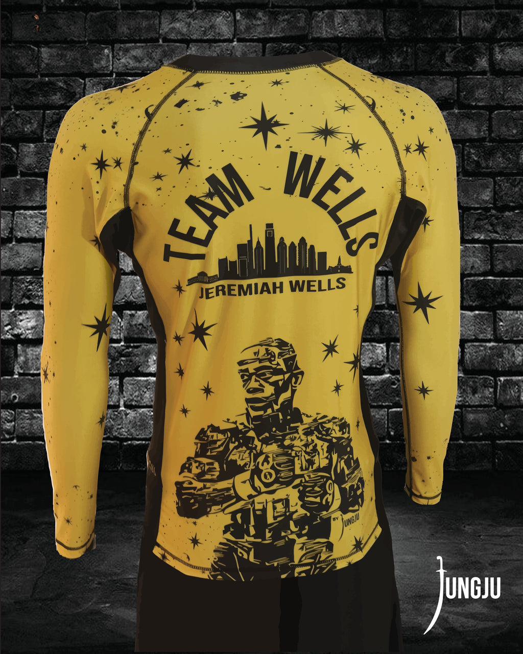 Winner's Gold Team Wells Rashguard
