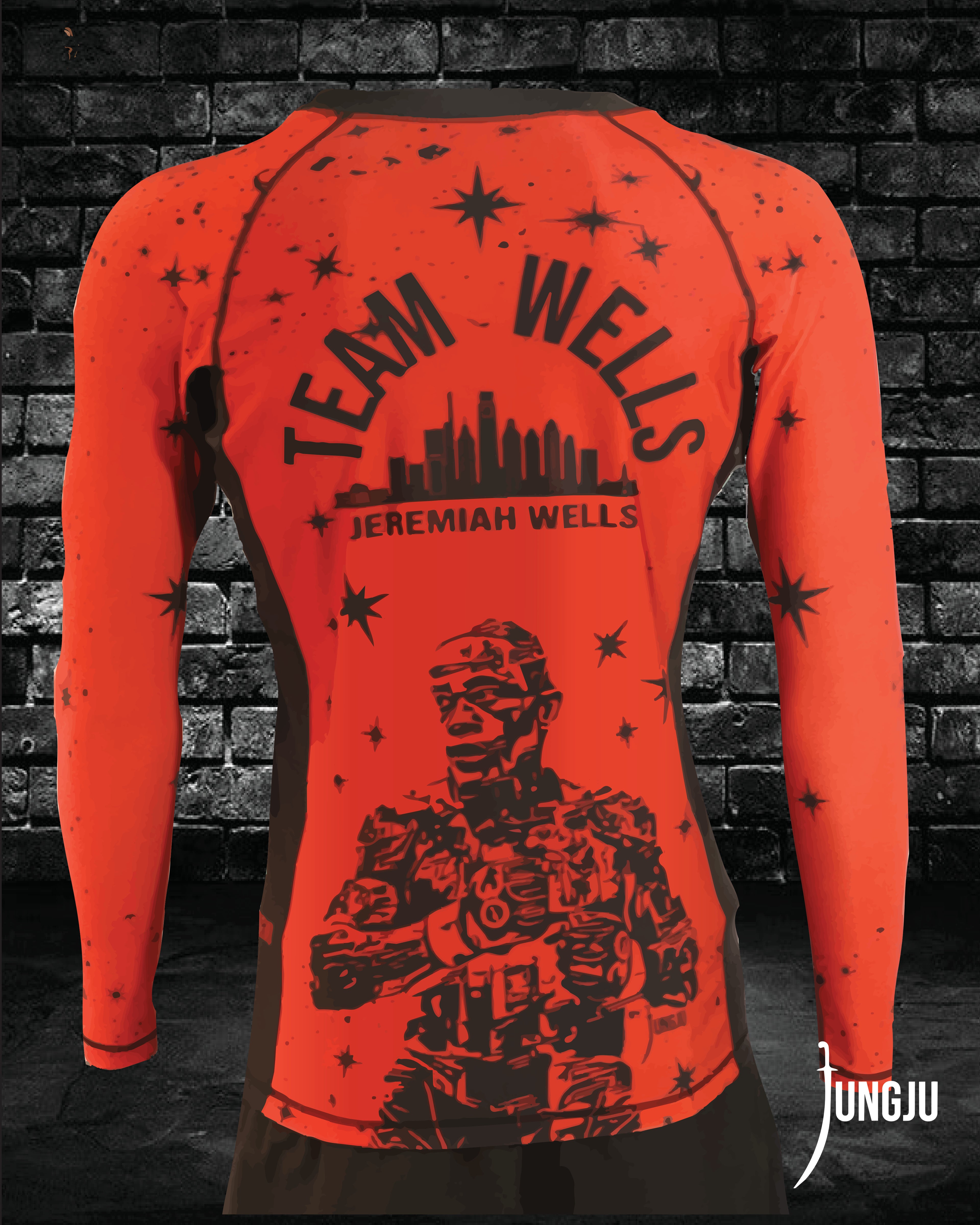 Sanguine Red Team Wells Rashguard